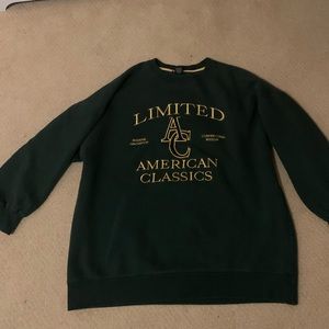 Vintage Limited American Classics Green Sweatshirt